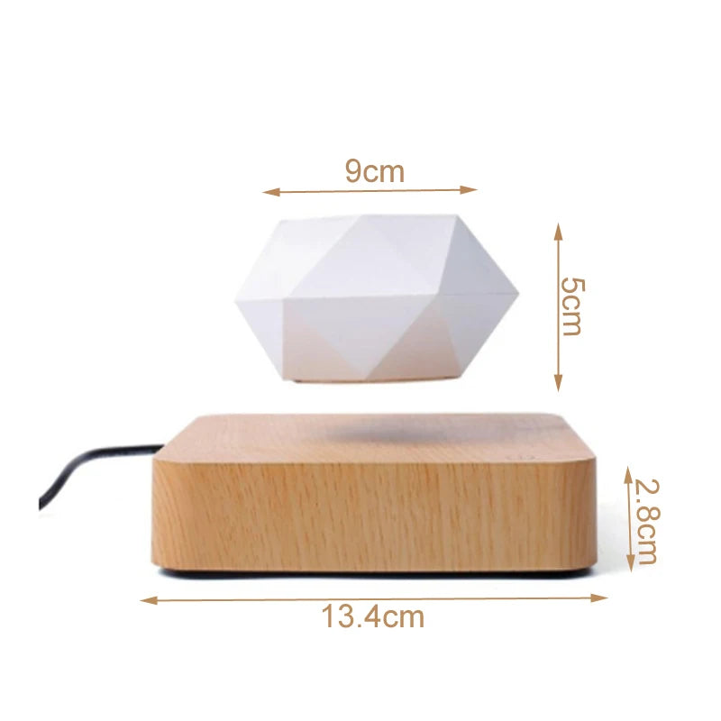 Magnetic Levitating Bonsai Pot – Floating & Rotating Plant Planter