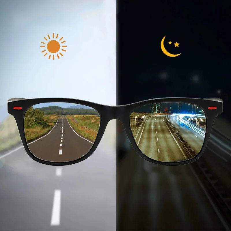 Polarized Sport Sunglasses — UV400, Day & Night Vision