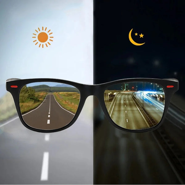 Polarized Sport Sunglasses — UV400, Day & Night Vision