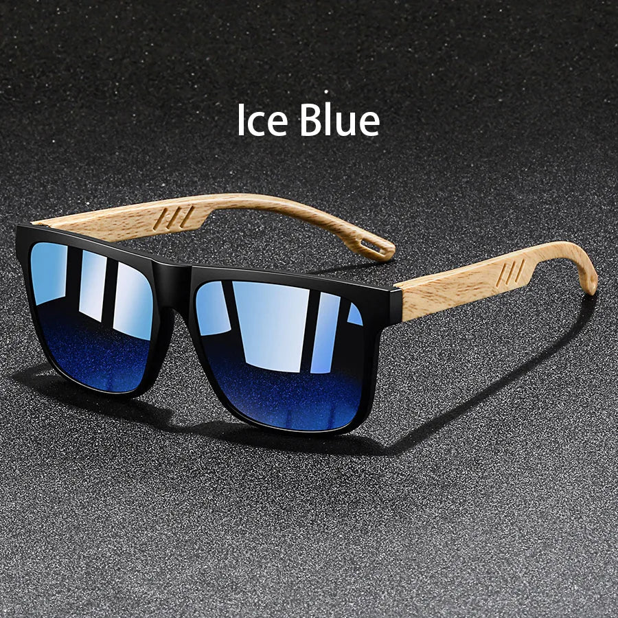 Vintage Square Sunglasses — UV400 Mirror Lens | Men & Women