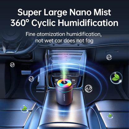 Mini USB Humidifier & Aroma Diffuser – 180ml Ultrasonic Mist Maker