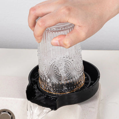 Automatic Glass Rinser High Pressure Cup Washer Faucet Glass Rinser Automatic Glass Cup Washer for Kitchen Sink