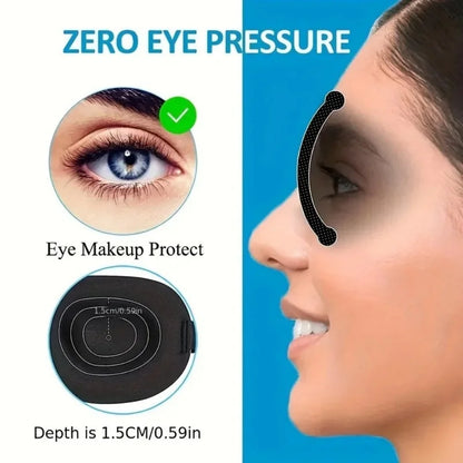 3D Sleep Mask – Soft Memory Foam Eye Mask for Sleeping & Travel