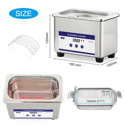 Ultrasonic Cleaner – 40KHz Professional Jewelry & Glasses Cleaning Machine