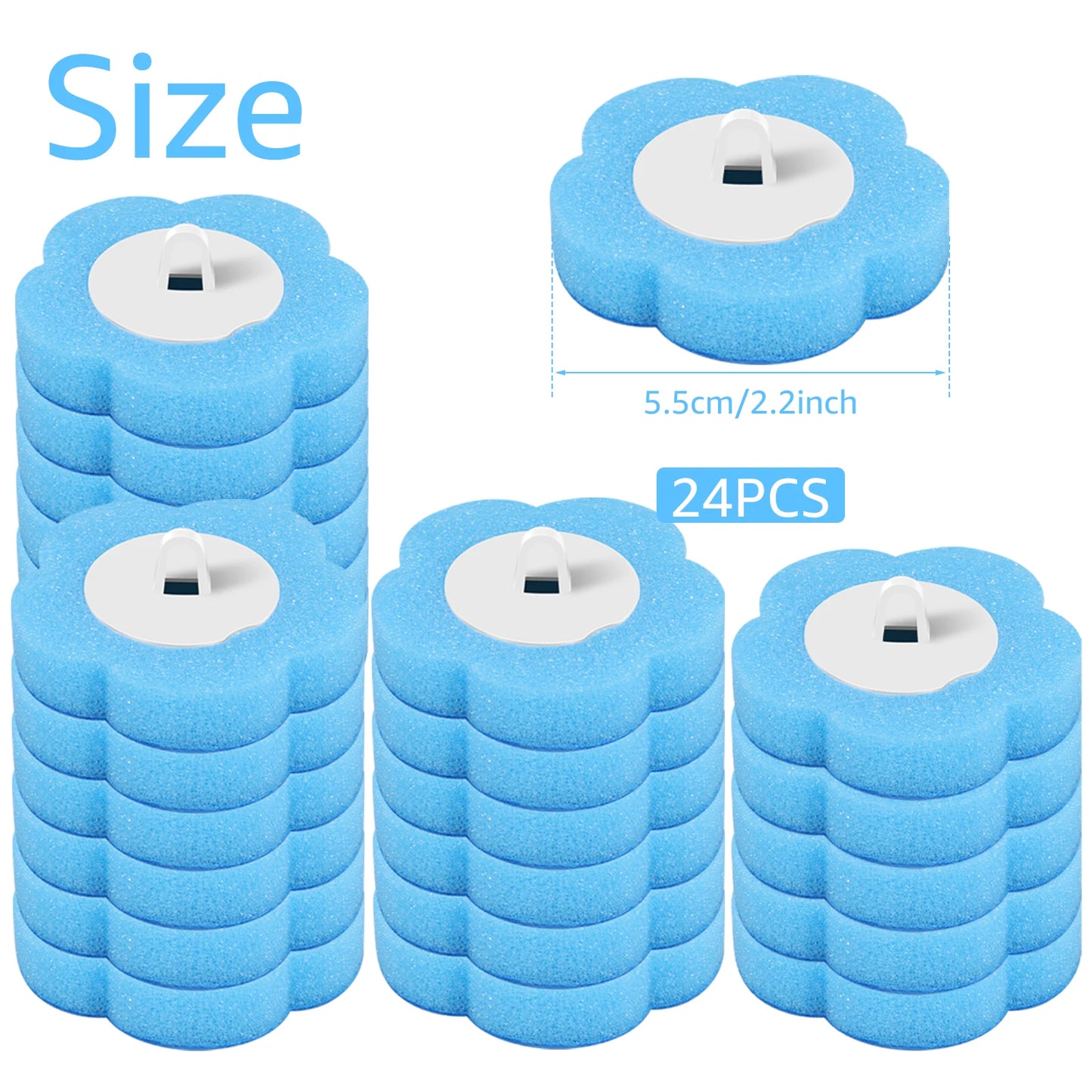 Disposable Toilet Bowl Cleaning Wand Kit Practical Toilet Bowl Brush with Replaceable Brush Head Multi-role Bathroom Accessories