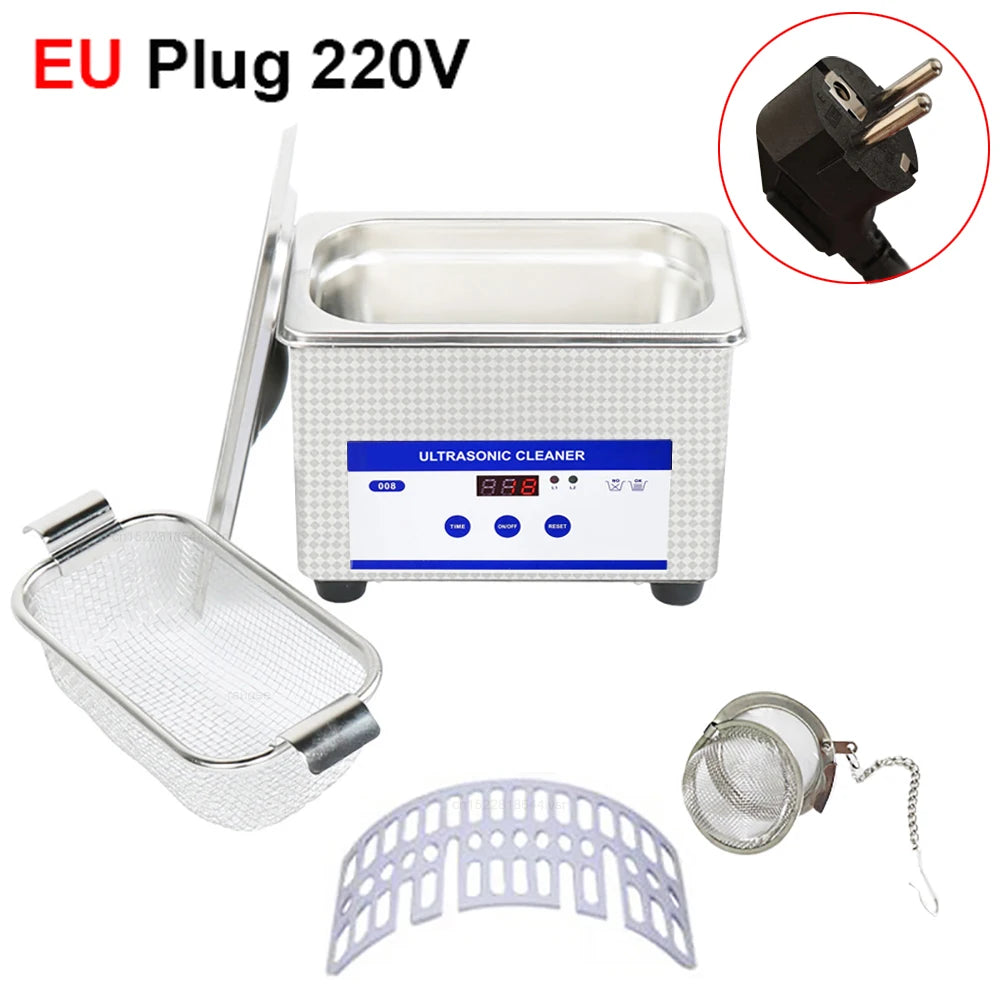 Ultrasonic Cleaner – 40KHz Professional Jewelry & Glasses Cleaning Machine