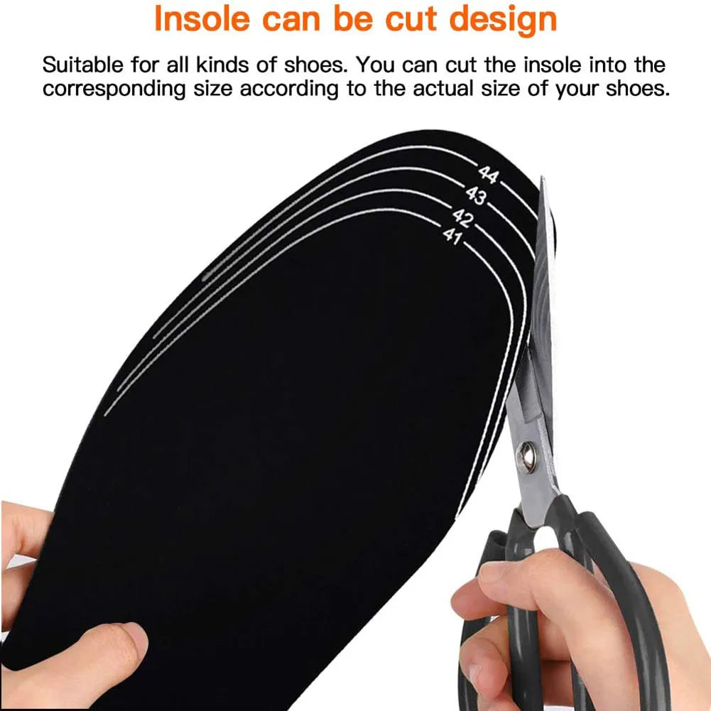 USB Heated Insoles – Electric Carbon Fiber Foot Warmer for Winter