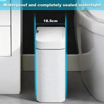 15L Smart Sensor Trash Can – Touchless Auto-Bagging Bin with Motion Sensor Lid