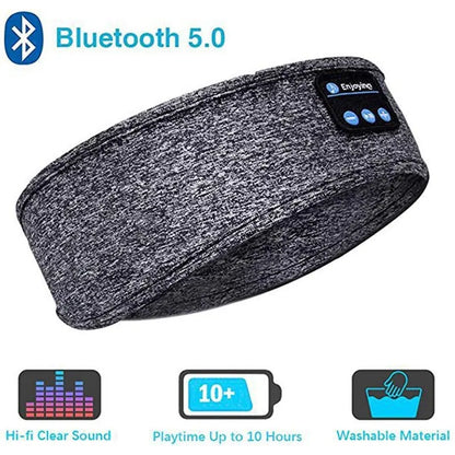 Bluetooth Sleep Headband – Wireless Earphones with Eye Mask for Sleeping & Sports