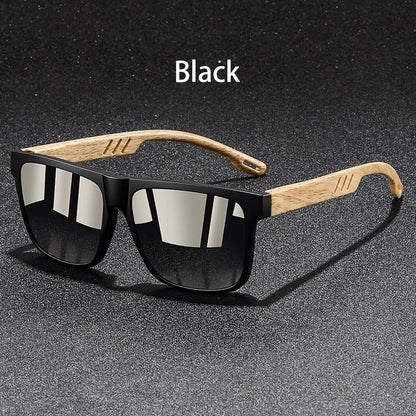 Vintage Square Sunglasses — UV400 Mirror Lens | Men & Women