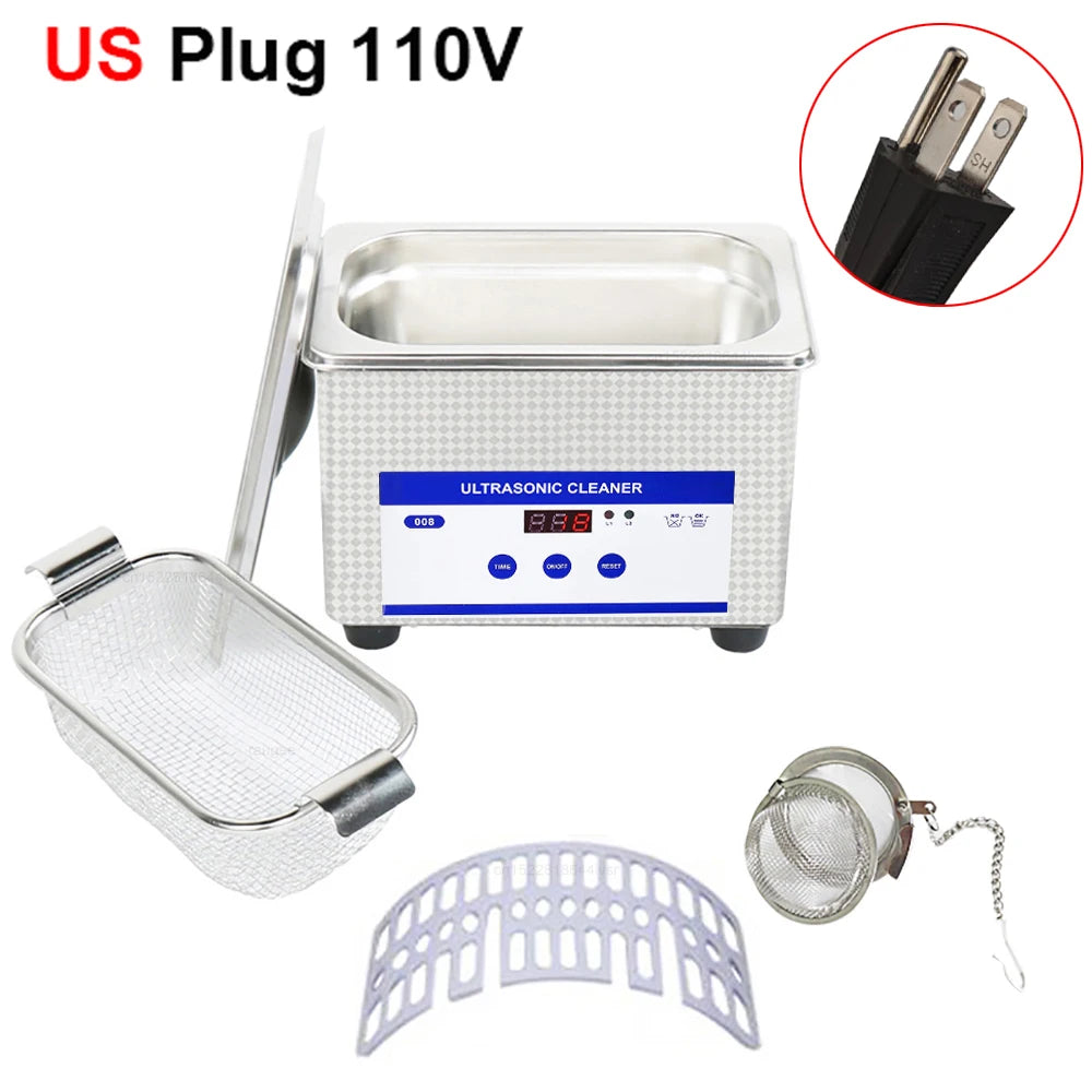 Ultrasonic Cleaner – 40KHz Professional Jewelry & Glasses Cleaning Machine